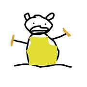 Cymbal-banging monkey toy (badly drawn)
