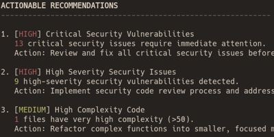 Project card: CQaS