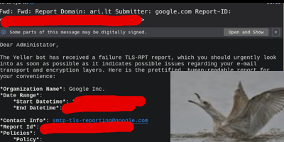 Project card: Yeller